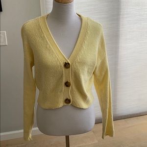 Urban Outfitters Yellow Cardigan, never used